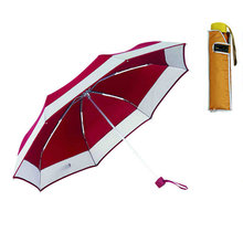 Border Edge Squre Case Compact Winproof Umbrella (YS-3FM21083405R)